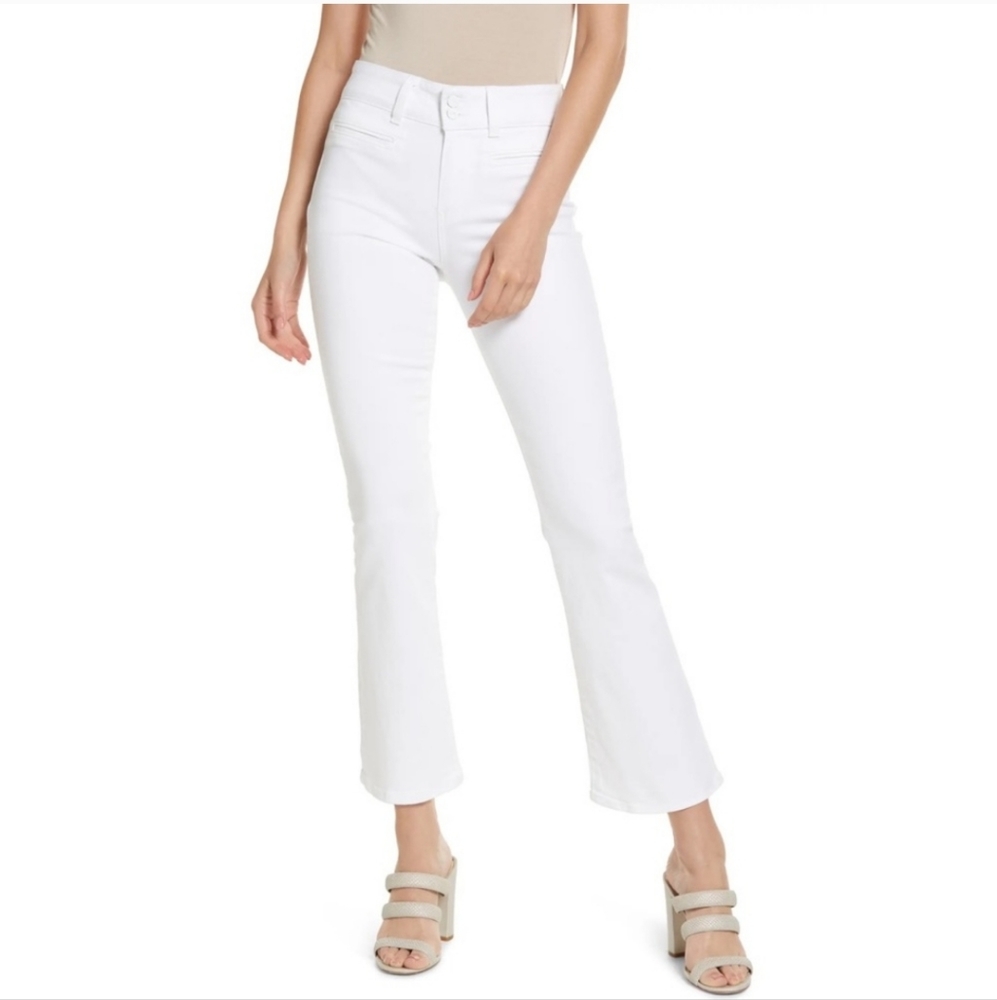 Paige Claudine Ankle Flare Jeans Size 28